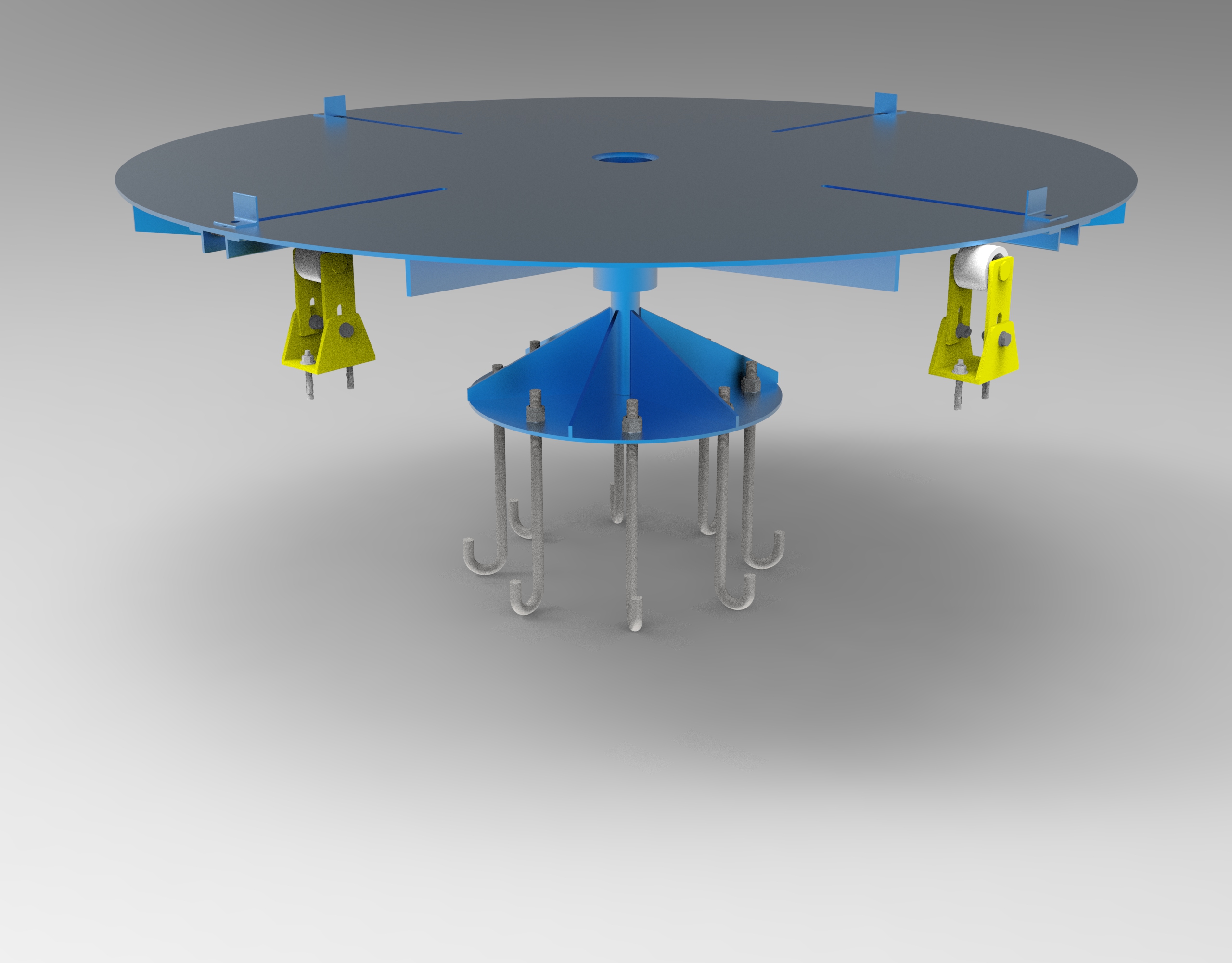 Base Giratoria Fabrica de Tubo 1000 a 1500